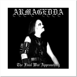 Armagedda The Final War Approaching | Black Metal Posters and Art